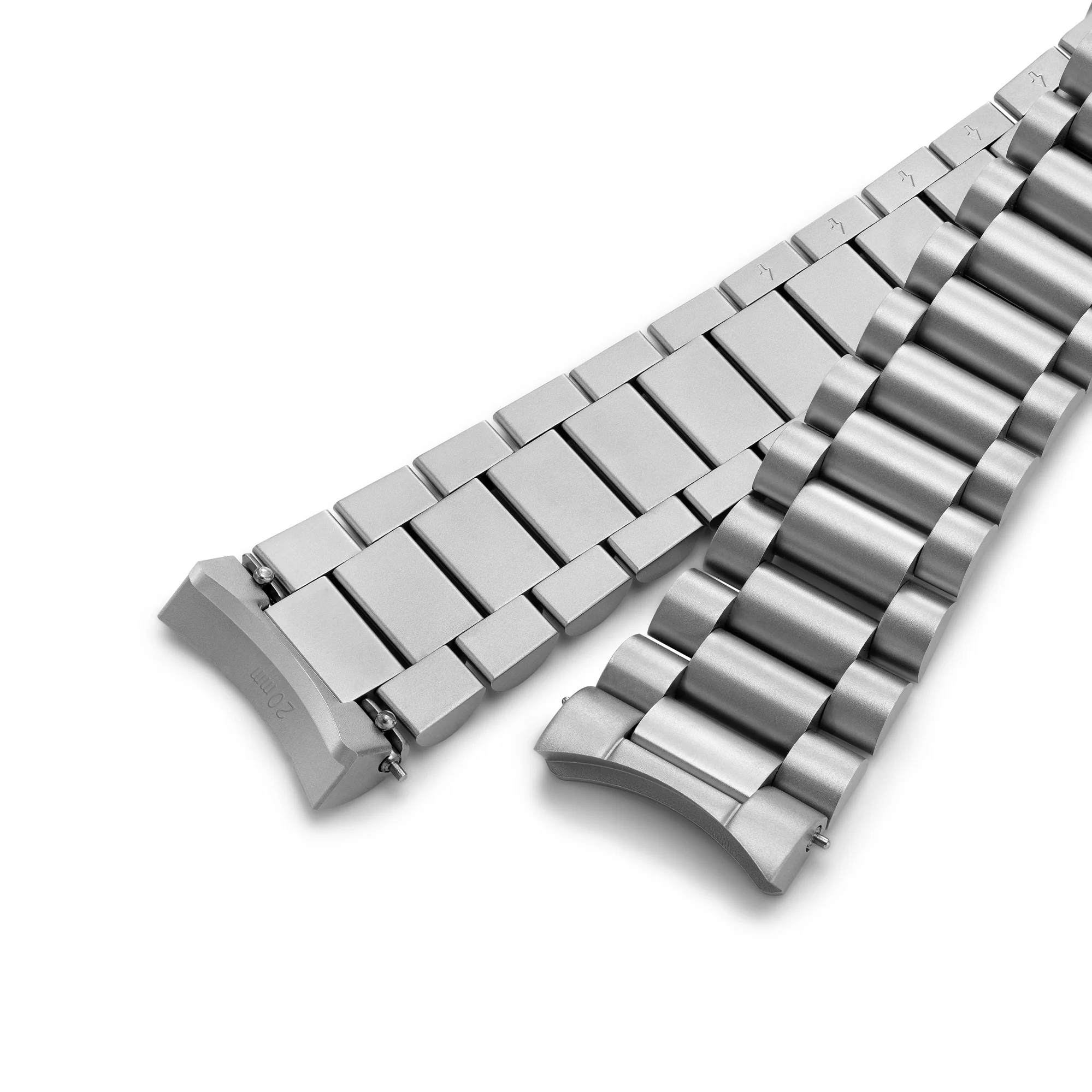 3 Links Sandblasted Bracelet - NSA - 844 - Image 5
