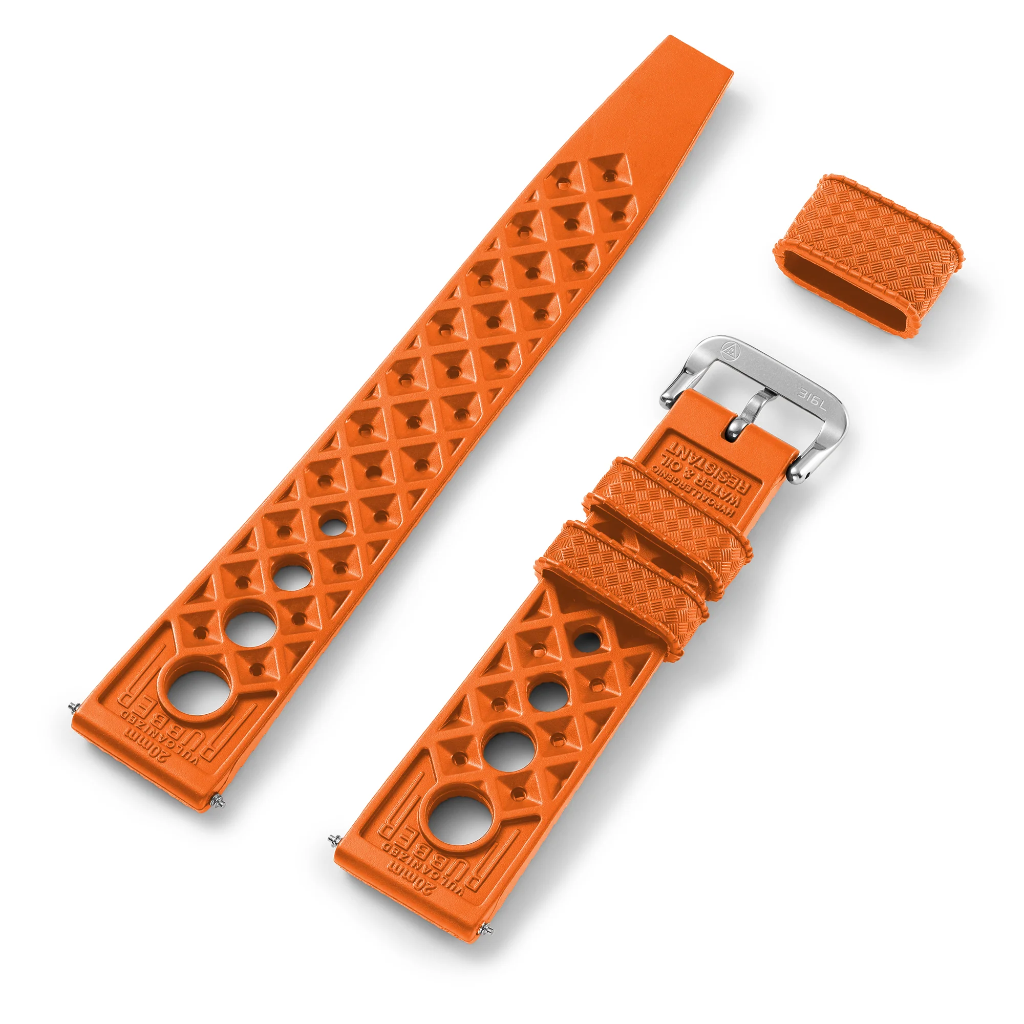 Diver 200M Chrono-Mecaquartz - Orange Dial & White Big-Eye Chronograph - Image 14