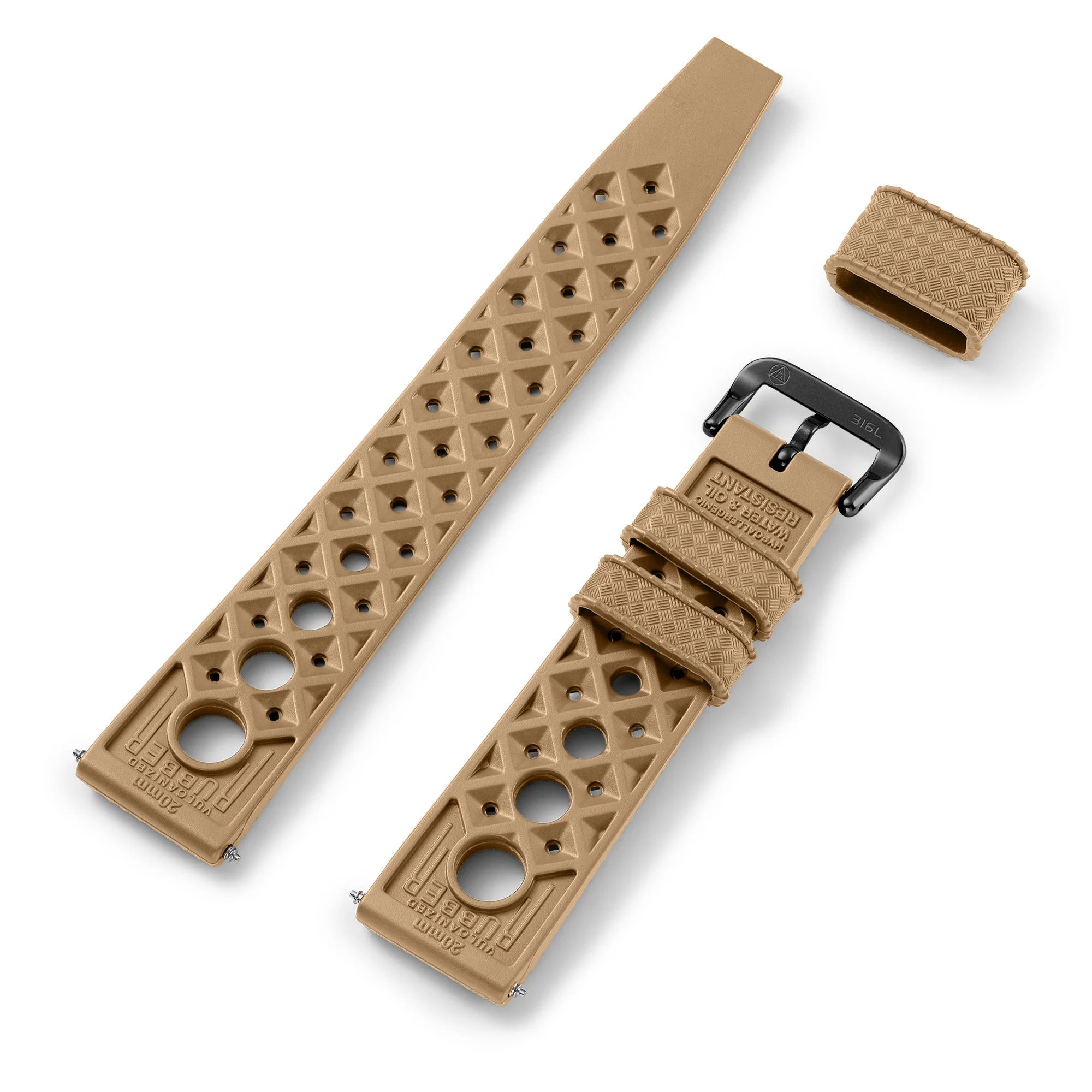 Desert "Rally" Tropic Rubber Strap - NSA - Image 4