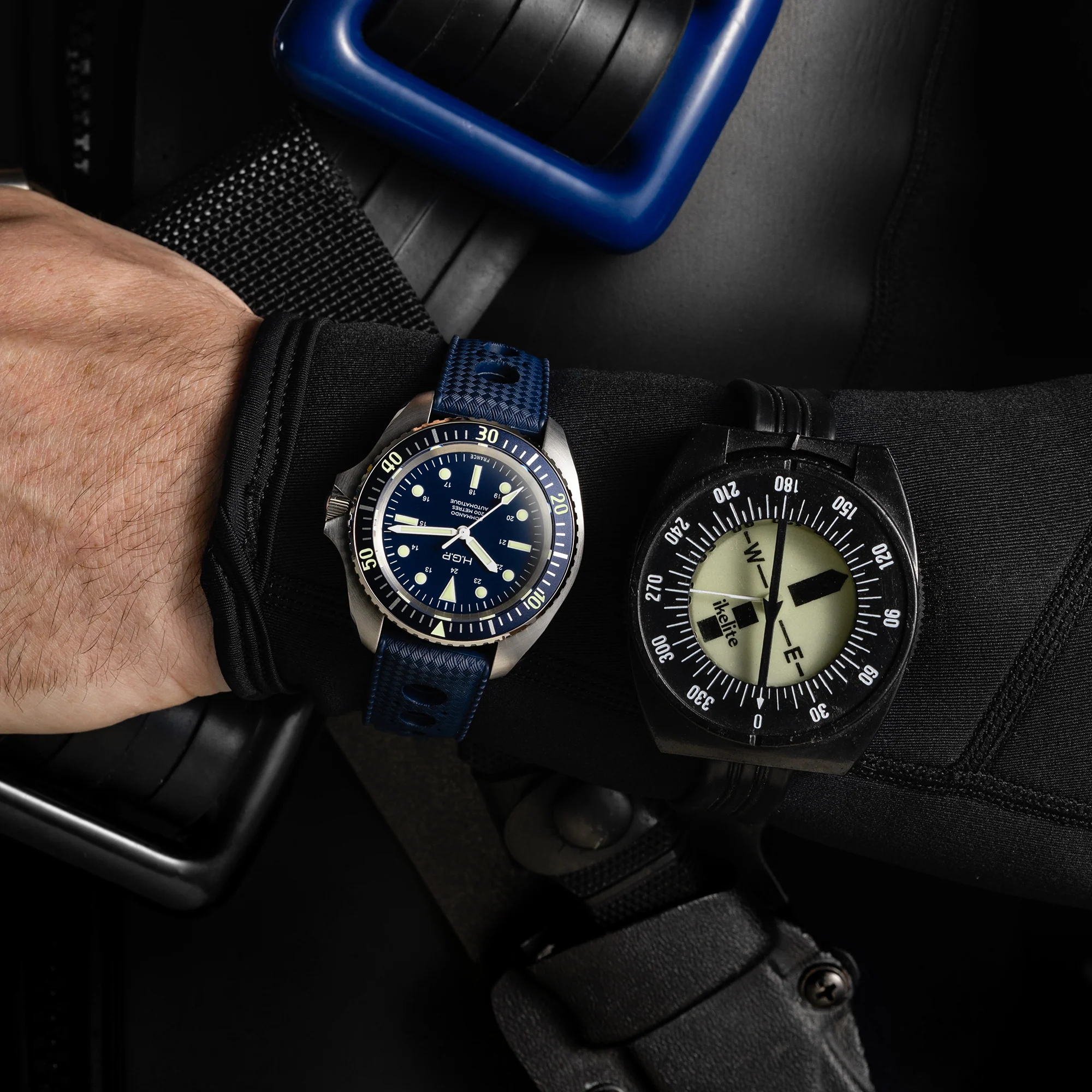 Diver 200M Automatic Commando Diving Watch - Blue - Image 5