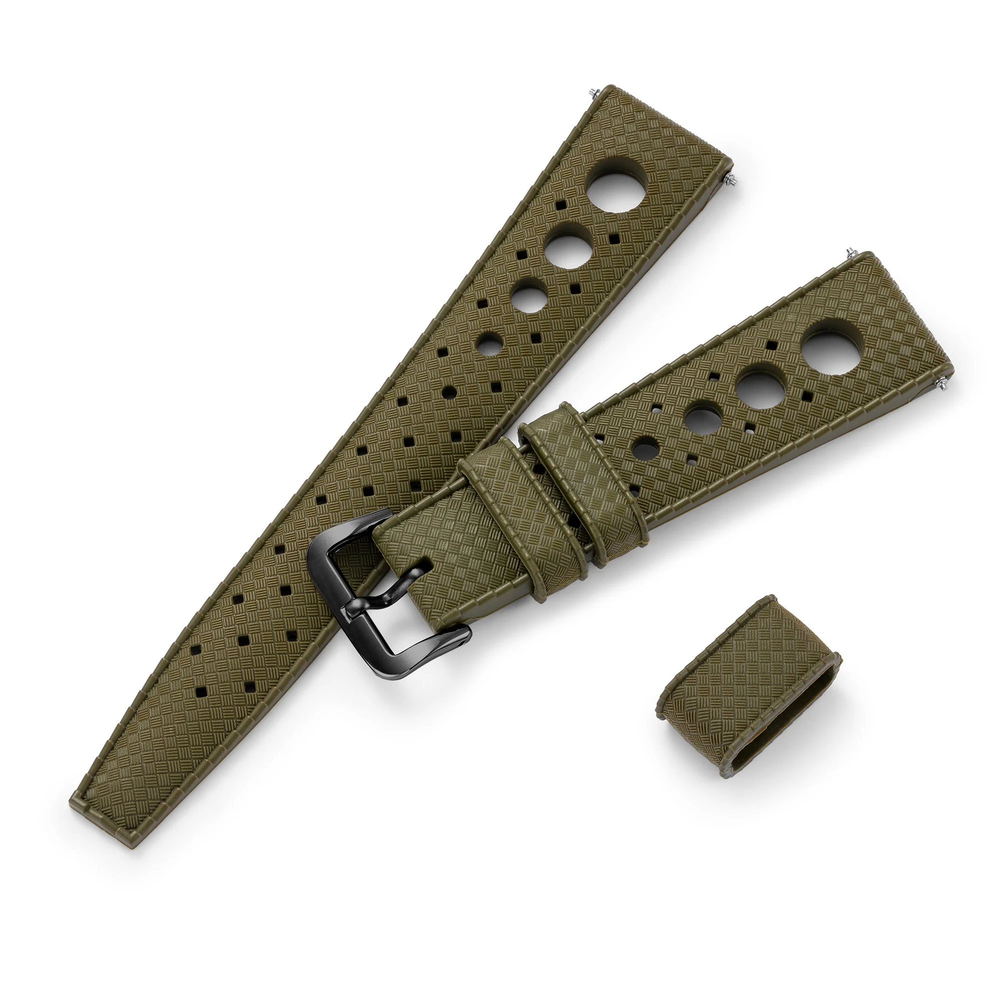 Diver 200M Automatic Commando Diving Watch - Green & Black PVD - Image 8