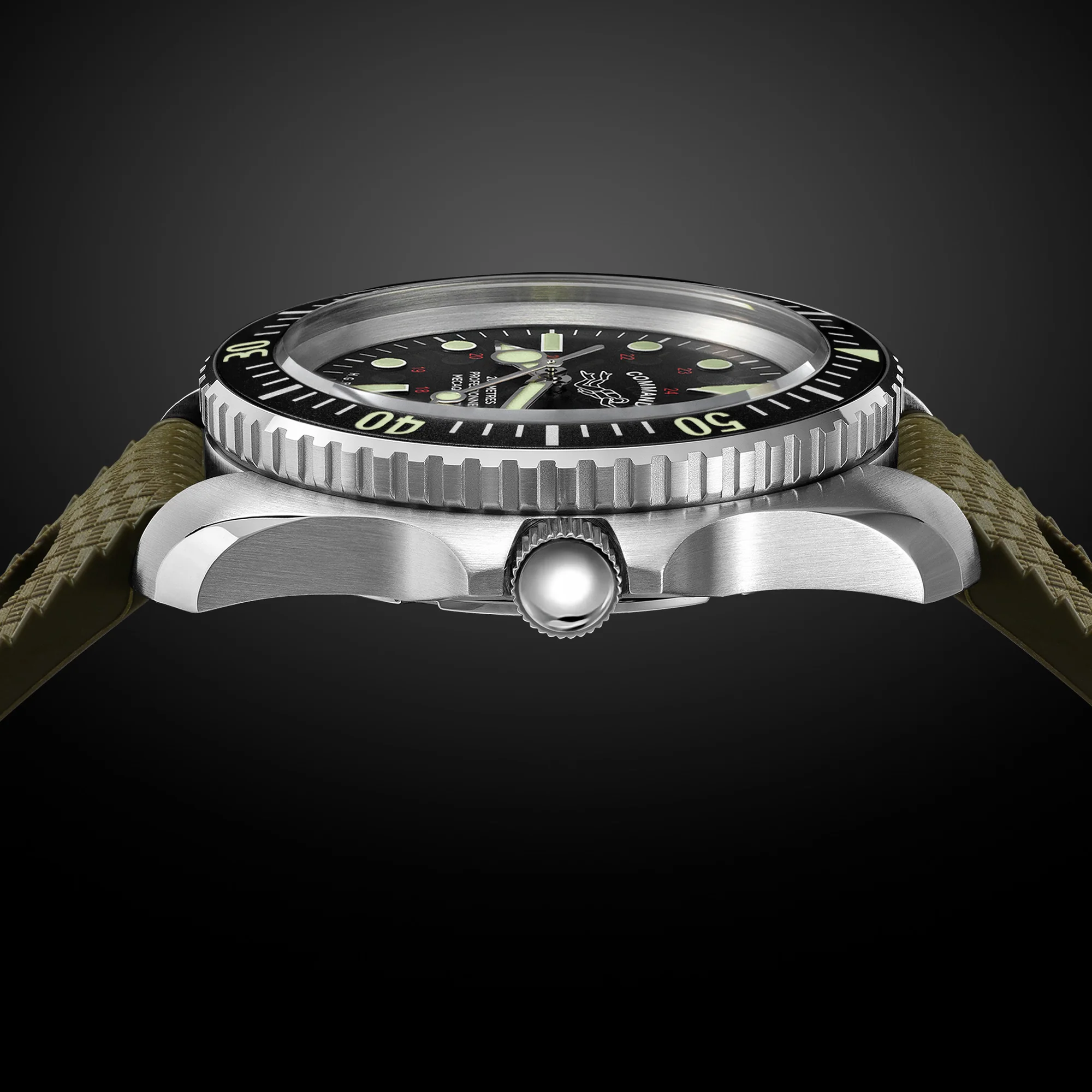 Diver 200M Mecaquartz Commando Diving Watch - Image 4