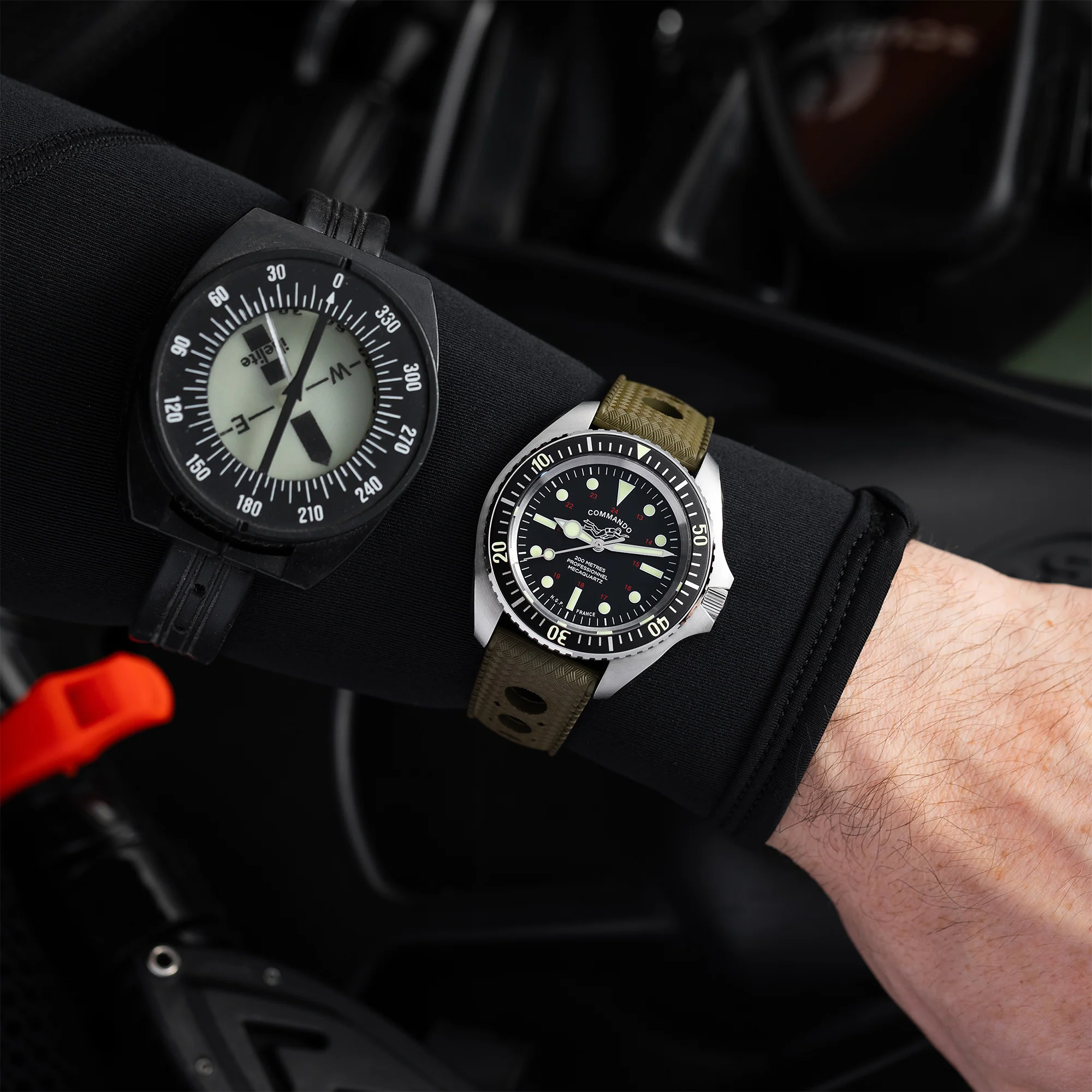 Diver 200M Mecaquartz Commando Diving Watch - Image 8