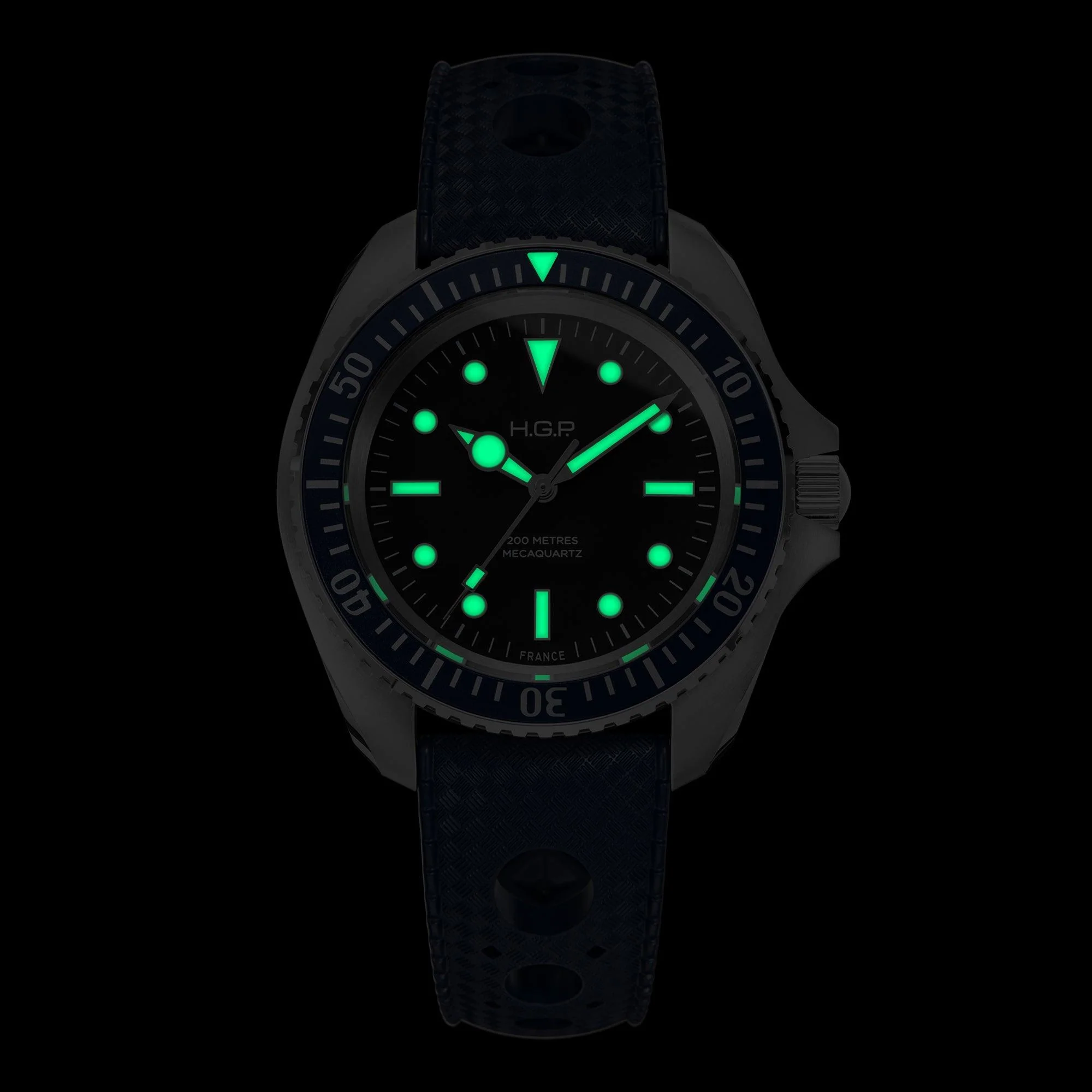 Diver 200M Mecaquartz Diving Watch - Blue - Image 3