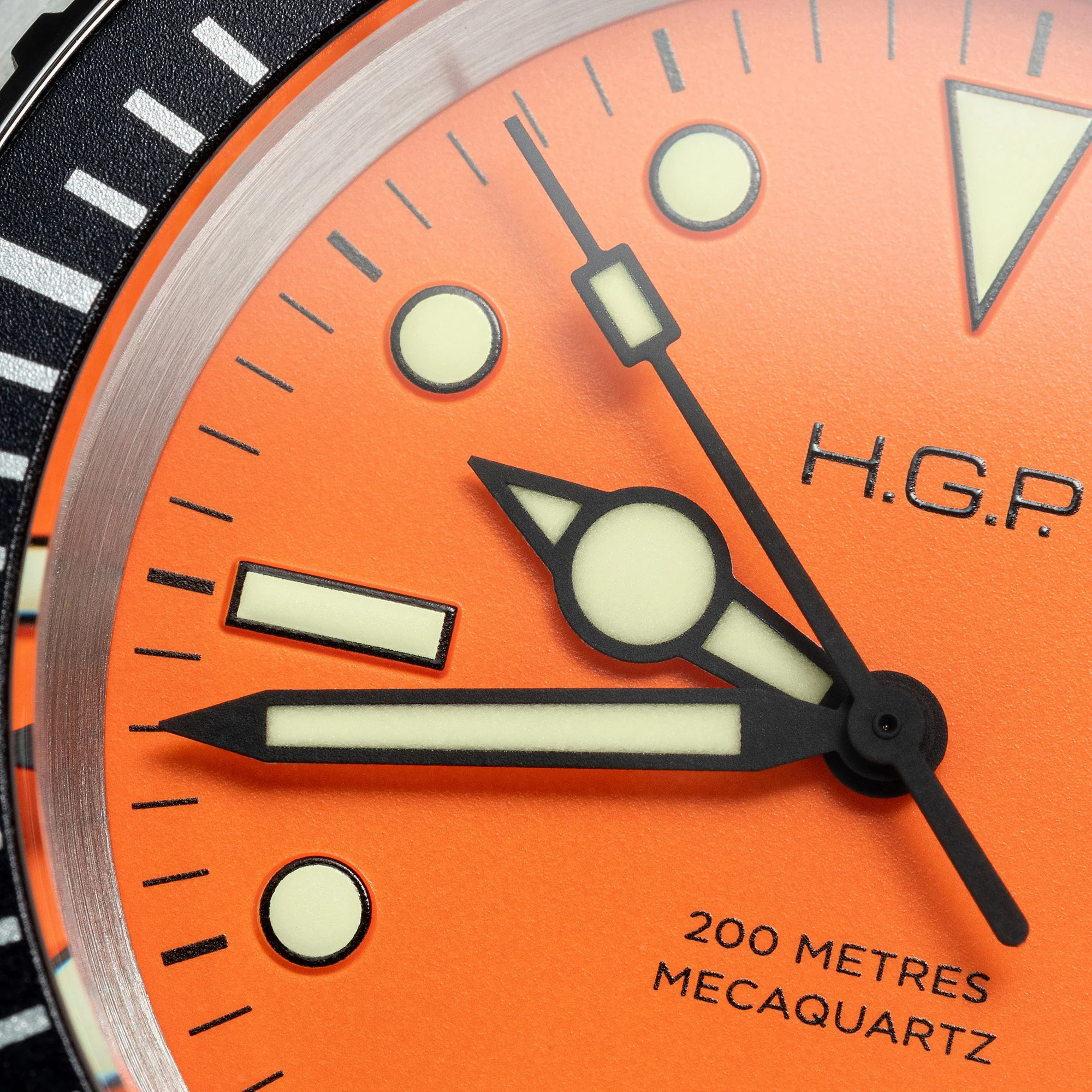 Diver 200M Mecaquartz Diving Watch - Orange - Image 6