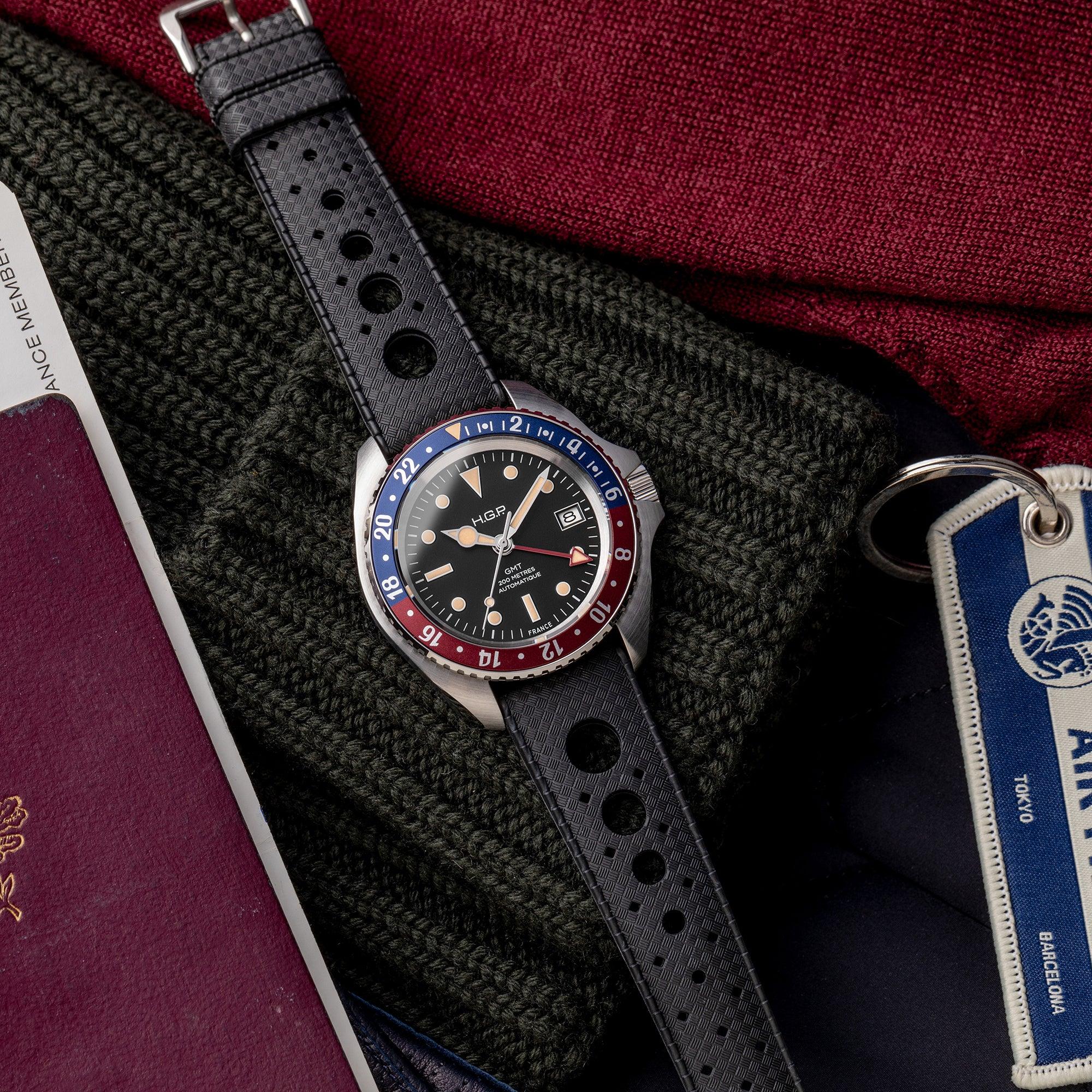 Diver GMT 200M Automatic "Pepsi" Vintage Watch - Image 4