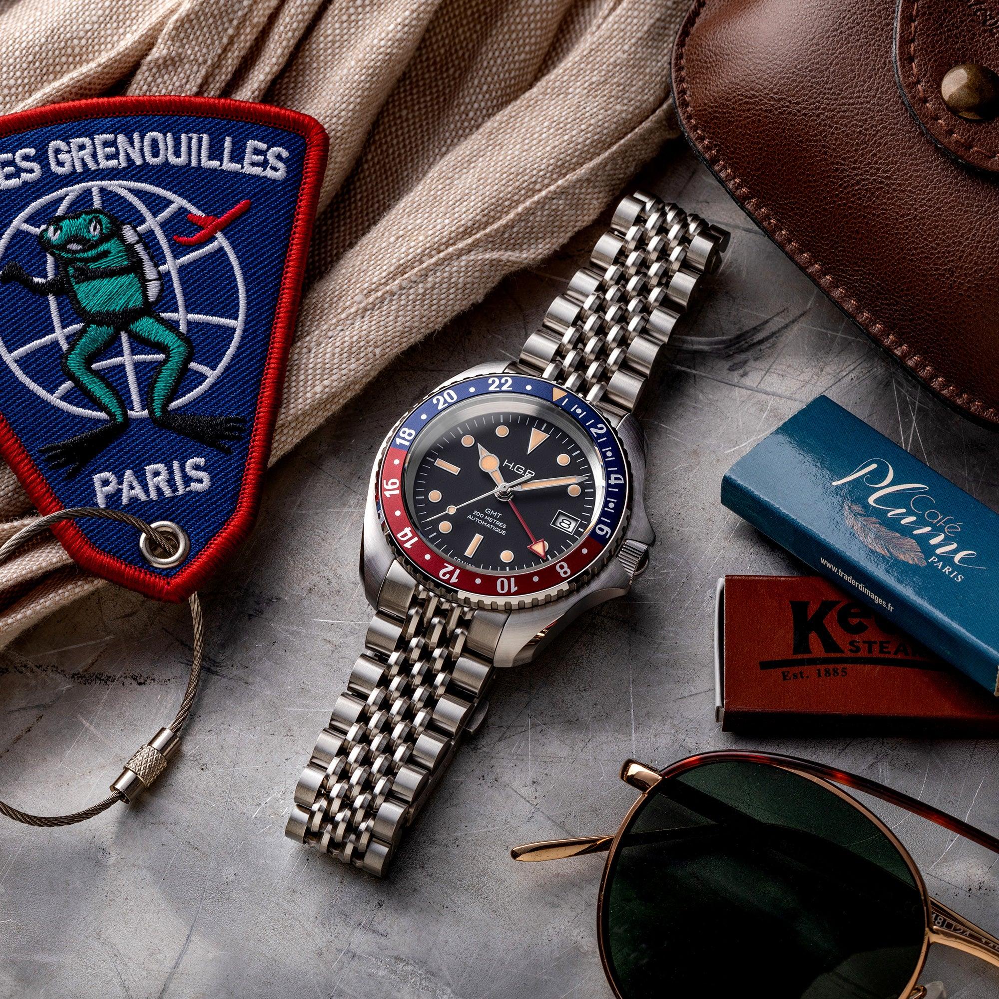 Diver GMT 200M Automatic "Pepsi" Vintage Watch - Image 6