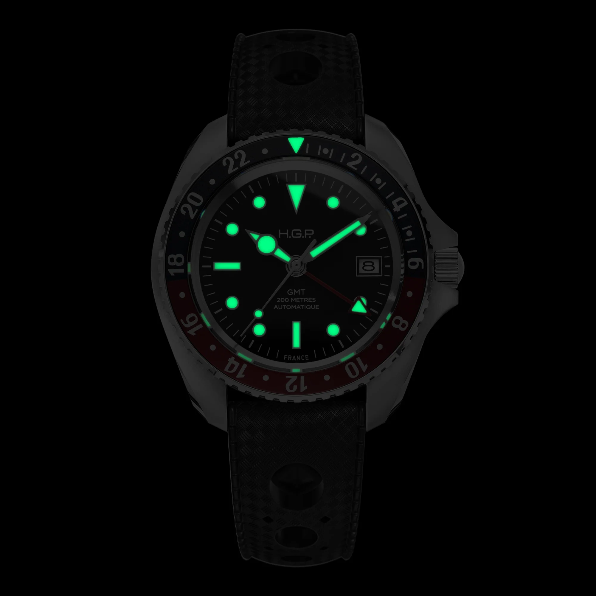 Diver GMT 200M Automatic Vintage Watch - "Coke" - Image 3