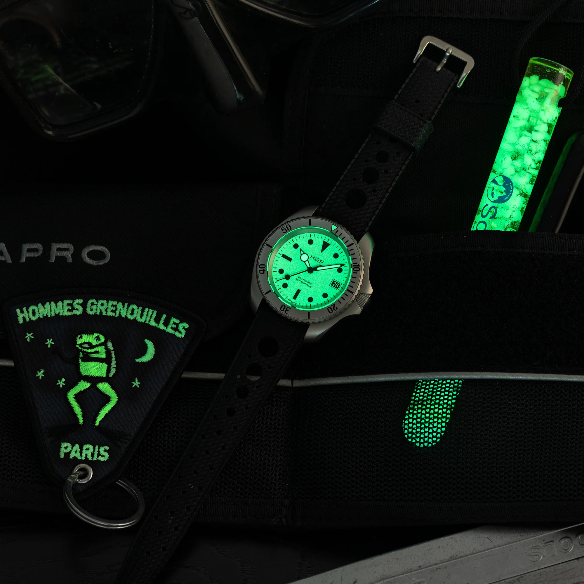 Night Diver 200M Automatic Full-Lume Diving Watch - Image 6